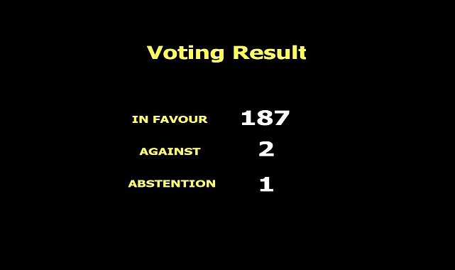 BM Genel Kurulu, ABD'nin Küba'ya ambargoyu kaldırmasını talep eden tasarıyı kabul etti