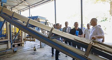 Bordür ve Parke Üretim Tesisi faaliyete geçiyor