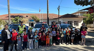 Bozdoğan'da öğrencilere ağaç sevgisi aşılandı, tohum topları ormanlara bırakıldı