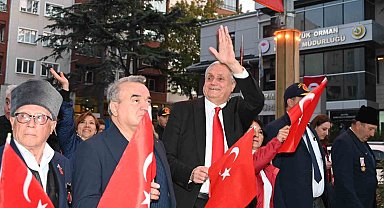 Bozüyük'te "Cumhuriyet Yürüyüşü" yapıldı