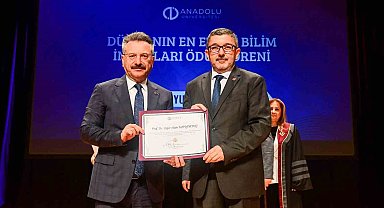 BŞEÜ Rektörü Kaplancıklı'ya üstün başarı ödülü