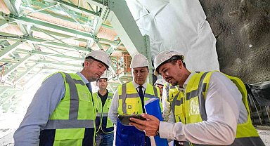 Buca Onat Tüneli'nde kazıların yüzde 80'i tamamlandı