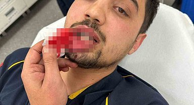 Bursa'da ambulans şoförü darp edildi