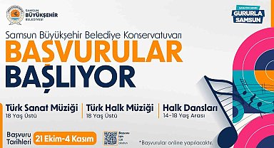 Büyükşehir Belediye Konservatuvarı başvuruları başladı