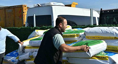 Büyükşehir'in desteği Balıkesirli çiftçinin yüzünü güldürüyor