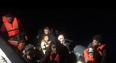 Çanakkale'de 17 kaçak göçmen yakalandı