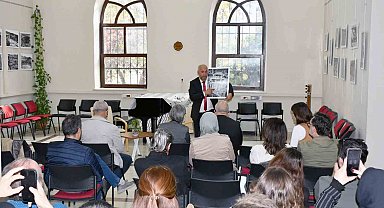 Çayönü Tepesi'nin "60 Yıl 60 An" fotoğraf sergisi ve söyleşisi ÇOMÜ ev sahipliğinde yapıldı