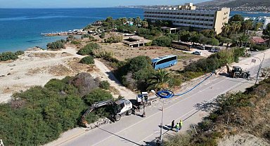 Çeşme'nin 30 yıllık su sorununu kökten çözülüyor