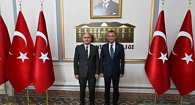 CHP Genel Başkanı Özel'den Vali Özkan'a 'hayırlı olsun' ziyareti