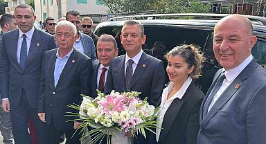 CHP Genel Başkanı Özgür Özel, Antalya'ya geldi