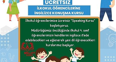 Çiçekdağı'nda ücretsiz İngilizce kursu başlıyor