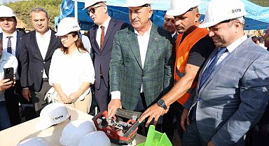 Cikcilli Sağlık Kampüsü Ortak Derslikler Binası'nın temel atma töreni gerçekleştirildi