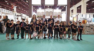 Çocuklar yöresel ürünlerle buluştu