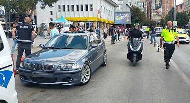 Çorum'da polis ekiplerinin şok uygulamaları sürüyor