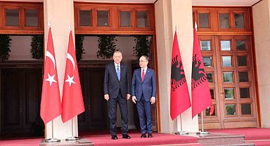 Cumhurbaşkanı Erdoğan, Arnavut mevkidaşı Begaj ile görüştü