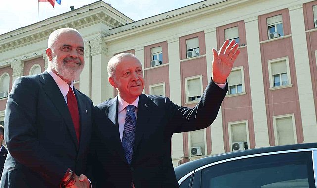 Cumhurbaşkanı Erdoğan, Arnavutluk Başbakanı Rama ile görüştü