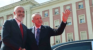 Cumhurbaşkanı Erdoğan, Arnavutluk Başbakanı Rama ile görüştü