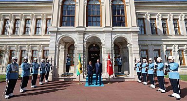 Cumhurbaşkanı Erdoğan, Sao Tome ve Principe Demokratik Cumhuriyeti Başbakanı Patrice Emery Trovoada'yı kabul etti