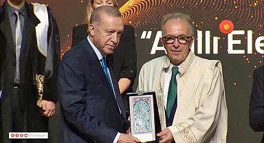 Cumhurbaşkanı Erdoğan'dan BARÜ'ye "Yerel Kalkınmaya Katkı" ödülü