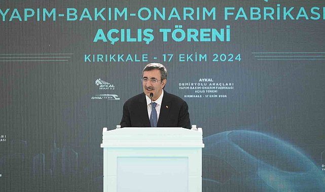 Cumhurbaşkanı Yardımcısı Yılmaz: "Demiryolu ağımızı geliştirmek için önemli adımlar attık"