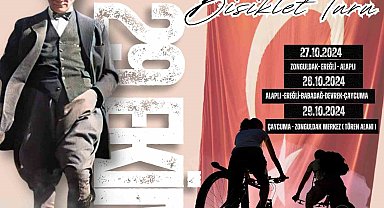 Cumhuriyet bisiklet turu 101. yılında Zonguldak'ta düzenlenecek