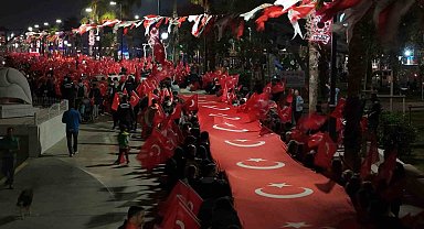 Cumhuriyetin 101. yılı Büyükçekmece'de coşkuyla kutlandı