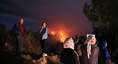 Dalaman orman yangını devam ediyor