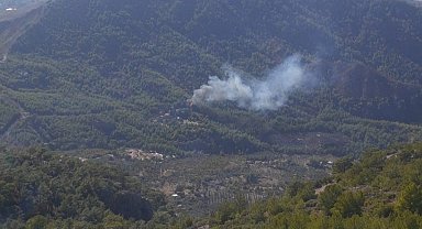 Dalaman'da orman yangını