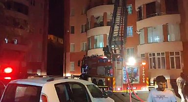 Darende ilçesinde çıkan yangın korkuttu