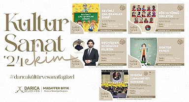 Darıca Belediyesi kültür sanat sezonu başlıyor