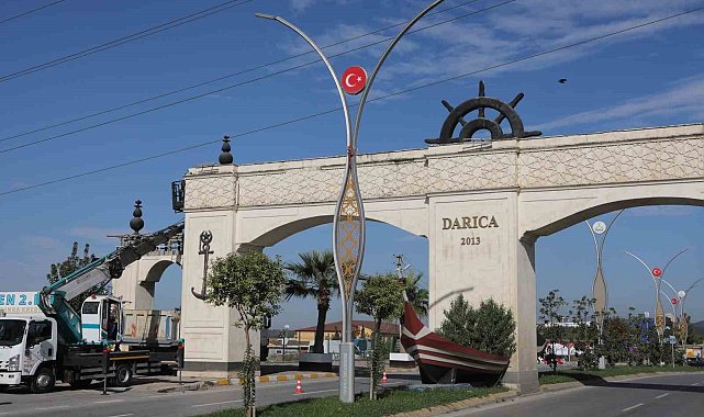 Darıca Şehir Giriş Kapısı yenileniyor