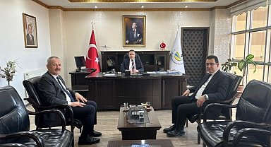 Defterdar Kaymakam Memiş'i ziyaret etti