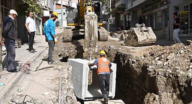 Demirci'de su taşkınlarına son