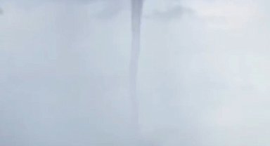 Denizde hortum paniği