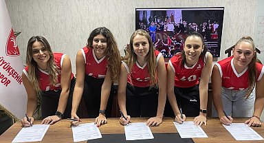 Denizli Büyükşehir Belediyesporun kızları sezona iddialı hazırlanıyor