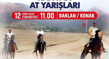 Denizli Büyükşehir ilk kez rahvan at yarışları heyecanını yaşatacak