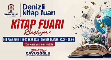 Denizli, Kitap Fuarı için gün sayıyor