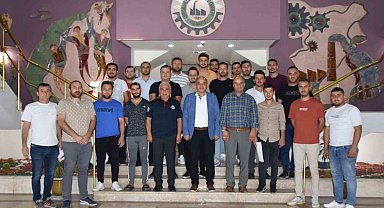 Denizli OSB'de yükselme grubu müsabakaları için kura çekimi yapıldı