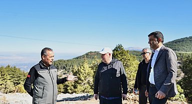 Denizli'deki yangının 6. gününde müdahale sürüyor