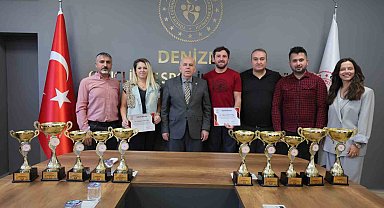 Denizlili sporcular, rakiplerine madalya ve kupa bırakmadı