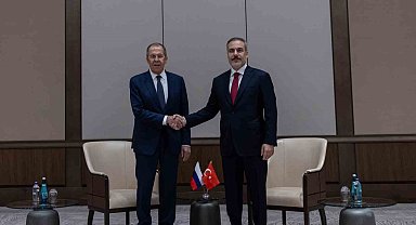 Dışişleri Bakanı Hakan Fidan, Rus mevkidaşı Lavrov ile görüştü