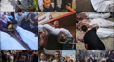 Dışişleri Bakanlığı, İsrail katliamından kareler paylaştı