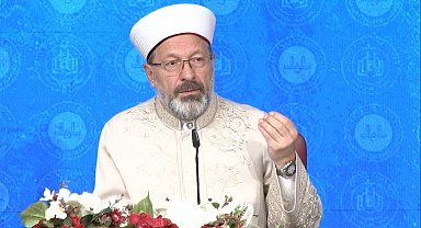 Diyanet İşleri Başkanı Erbaş: "30 sene önce Bosna Hersek'te yaptıklarını bugün Gazze'de yapıyorlar"