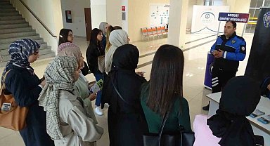 Dolandırıcılığa karşı öğrenciler bilgilendirildi