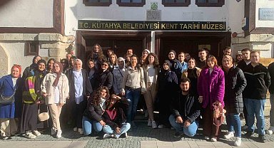 DPÜ Sosyoloji Topluluğu öğrencileri, şehrin tarihi ve turistik yerleri gezdi