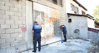 Dulkadiroğlu'nda ruhsatsız iş yerleri mühürlendi