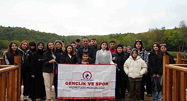Düzce Belediyesi'nden gençlere tarih ve doğa turu