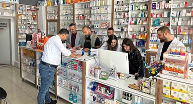 Eczaneler denetlendi