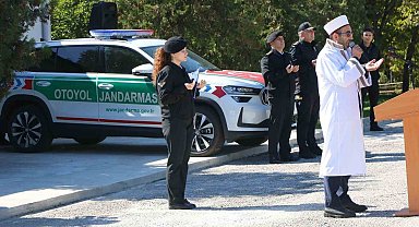 Edirne Otoyol Jandarma Komutanlığı dualar ile açıldı