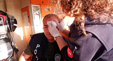 Edirne'de maçta polise yumruklu saldırı: 1 polis yaralandı